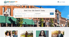 Desktop Screenshot of jobsinsyracuse.com